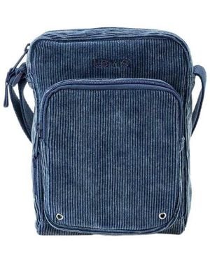 Levi's , Small Ns Zip Crossbody Uomo, Jeans blu