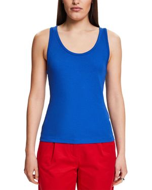 Esprit 034ee1k304 T-shirt - Blue