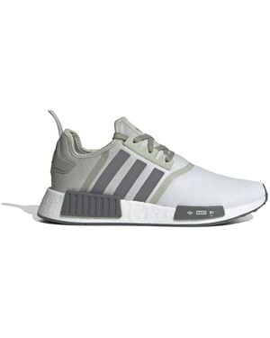 adidas Mens Nmd R1 Lace Up Trainers Shoes Casual - Green, Halo Green, 11.5 Uk - Grey