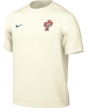 Nike Portugal Herren Travel Top Ss - Natural