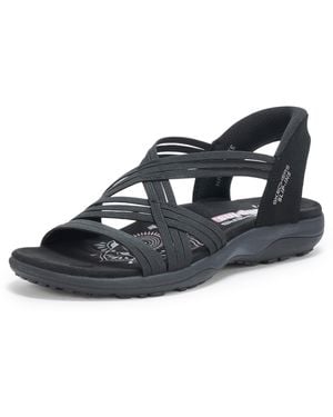 Skechers Reggae Slim-Simply Stretch Hands Free Slip-in Sandali sportivi da donna - Blu