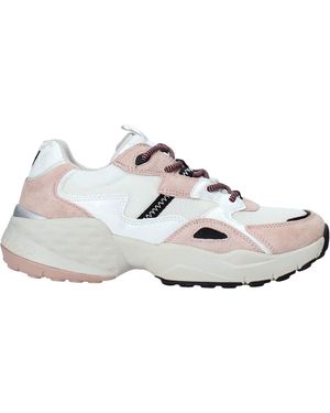 Wrangler Colore Rose-Silver-Black Sneaker Donna - Rosa