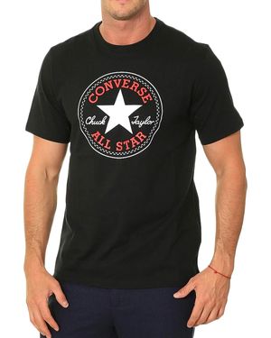 Converse T-Shirt Go-To all Star Patch Nero Taglia L Codice 10025459-A01