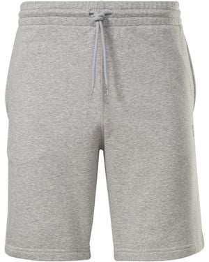 Reebok Identity smal shorts - Grigio