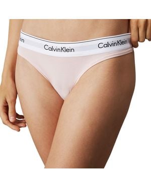 Calvin Klein String Thong Unterwäsche - Weiß