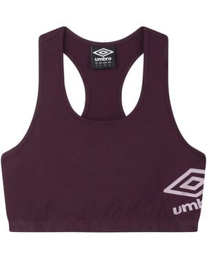 Umbro S Medium Impact Sports Bra Purple/mauve M