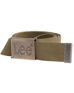 Lee Jeans Webbing Belt Cintura - Verde