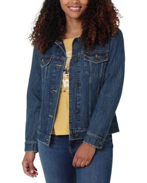Wrangler Relaxed Fit Memory Maker Jean Jacket - Blue