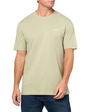 HUGO Small Logo Short Sleeve T-shirt - Green
