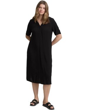 Tom Tailor Plussize Kleid - Schwarz