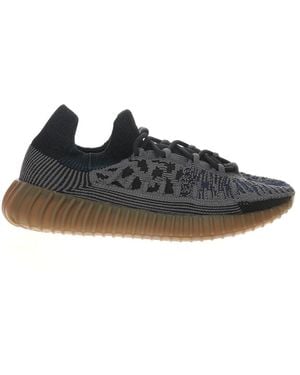 adidas Mens Yeezy 350 V2 Cmpct Slip On Trainers Shoes Casual - Red, Slablu/slablu/slablu, 4 Uk - Black