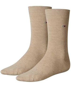 Tommy Hilfiger 4 pairs Classic Socks Gr. 39-49 Business sneaker socks - Neutre
