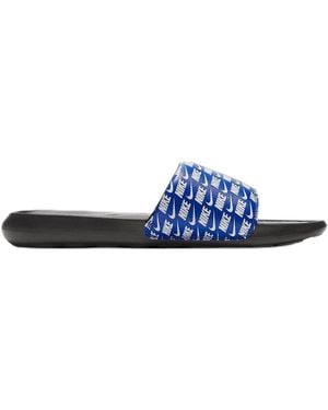 Nike Victori One Slide Print Basket - Bleu