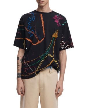 Desigual TS_MATARO - Bleu