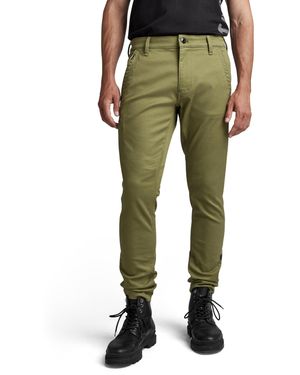 G-Star Skinny Chino 2.0 Jeans Voor - Groen