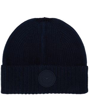 Tom Tailor 1043440 Beanie Strick-Mütze - Blau