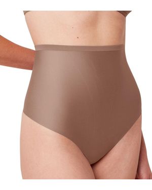 Triumph Shape Smart String Met Hoge Taille Voor - Bruin