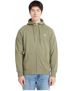 Timberland E-r Basic Reg Zip Thru Sports Hoodie, - Green