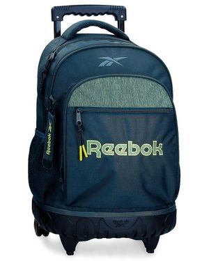Reebok Summerville Zaino Compact 2 Ruote Blu 32x43x21 cm Poliestere 28,9L