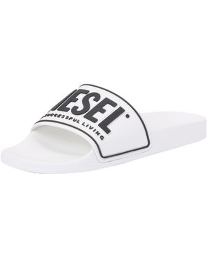 DIESEL _mayemi Sa-mayemi Cc Sandals_sandal_white/black_44 Eu - Metallic