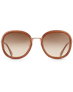 Thomas Sabo Round Sunglasses - Brown