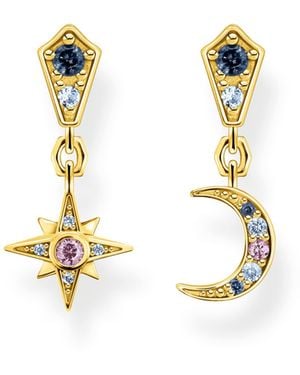 Thomas Sabo Orecchini Argento Sterling 925 Placcato Oro H2207-959-7 - Metallizzato
