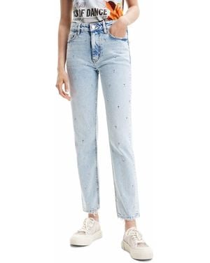 Desigual Denim_Abril 5053 Pantaloni Casual - Blu