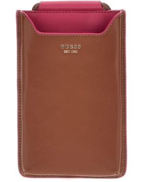 Guess Phone Case Cognac - Marron
