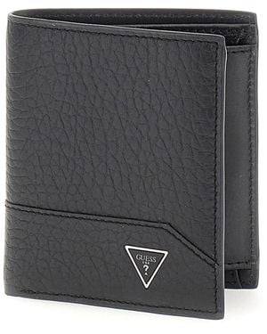 Guess Barcellona Sl Blfld W Coin Pkt Wallet - Black
