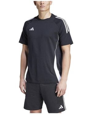 adidas Tiro24 Sweat Short Sleeve T-shirt Xl Black