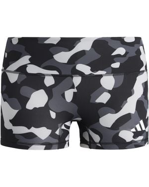 adidas Volleyball Camouflage Printed 4-inch Shorts - Black