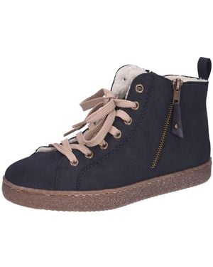 Rieker High Top Sneaker gefüttert Blau