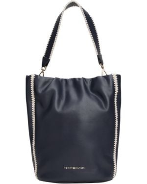 Tommy Hilfiger 's Soft Summer Bucket Bag - Blue