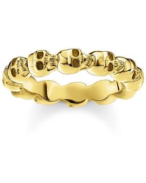 Gold Skull Rings