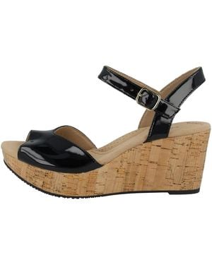 Clarks Annadel Mystic Heeled Sandal - Black