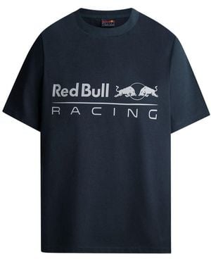 Pepe Jeans Red Bull Racing X RBR Logo Driver Tee T-Shirt - Blu