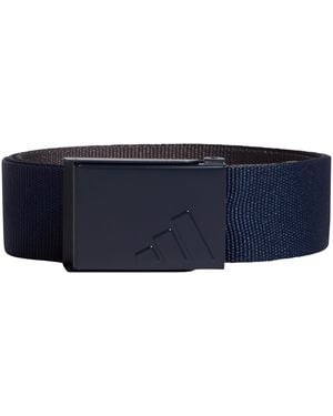adidas S Golf Webbing Belt Coll Navy/grey S - Blue