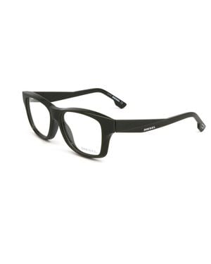 DIESEL Dl5065 52098 Rectangular Glasses Frame 52 Green - Black