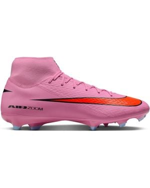 Nike Zm Superfly 10 Acad Fg/mg Football Shoe - Pink