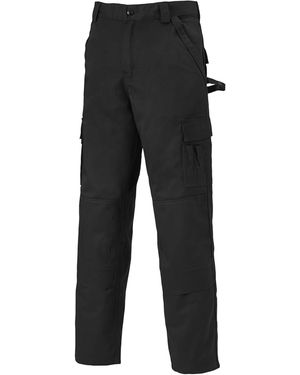 Dickies Arbeitshose Industry 30032, Sonderanfertigung Elastikbund - Schwarz