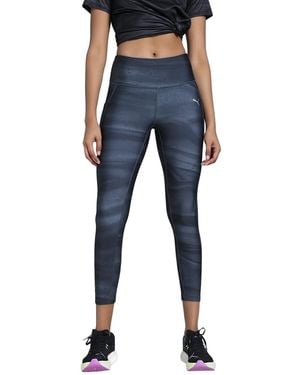 PUMA VELOCITY Laufhose mit Allover-Print M - Grau