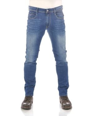 Replay Jeans Anbass Slim-Fit mit Power Stretch - Blau