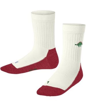 FALKE Active Warm K So Lana Filo Funzionale Spessi Caldi Traspiranti Tinta Unita Calzini - Bianco