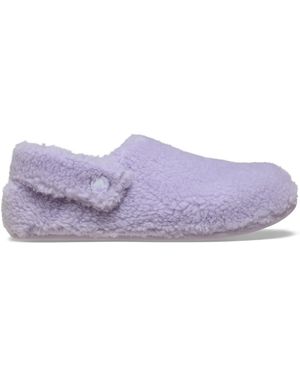 Crocs™ Adult Classic Cozzzy Slippers - Purple