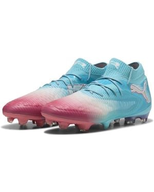 PUMA Mens Future 8 Ultimate Adults Firm Ground Football - Blue/white, Uk8.5
