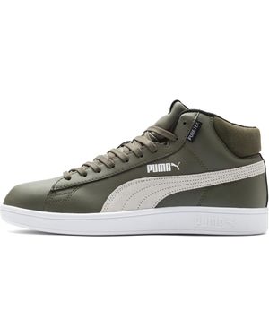 PUMA Smash V2 Mid Puretex - Verde