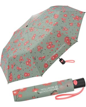 Benetton Ombrello tascabile a pois - Multicolore