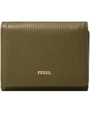 Fossil Logan Trifold Wallet - Green