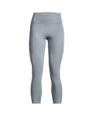 Under Armour Leggings alla Caviglia da Donna UA Fly Fast 3.0 Bottoms Warmup - Grigio