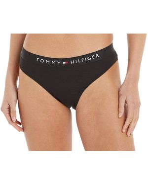 Tommy Hilfiger Braguita para Mujer Ropa Interior - Negro